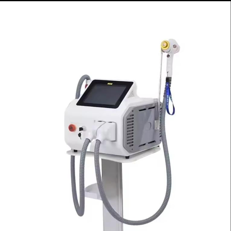 Portable 808 755 1064 diode laser hair removal machine For Pico Laser Epilator