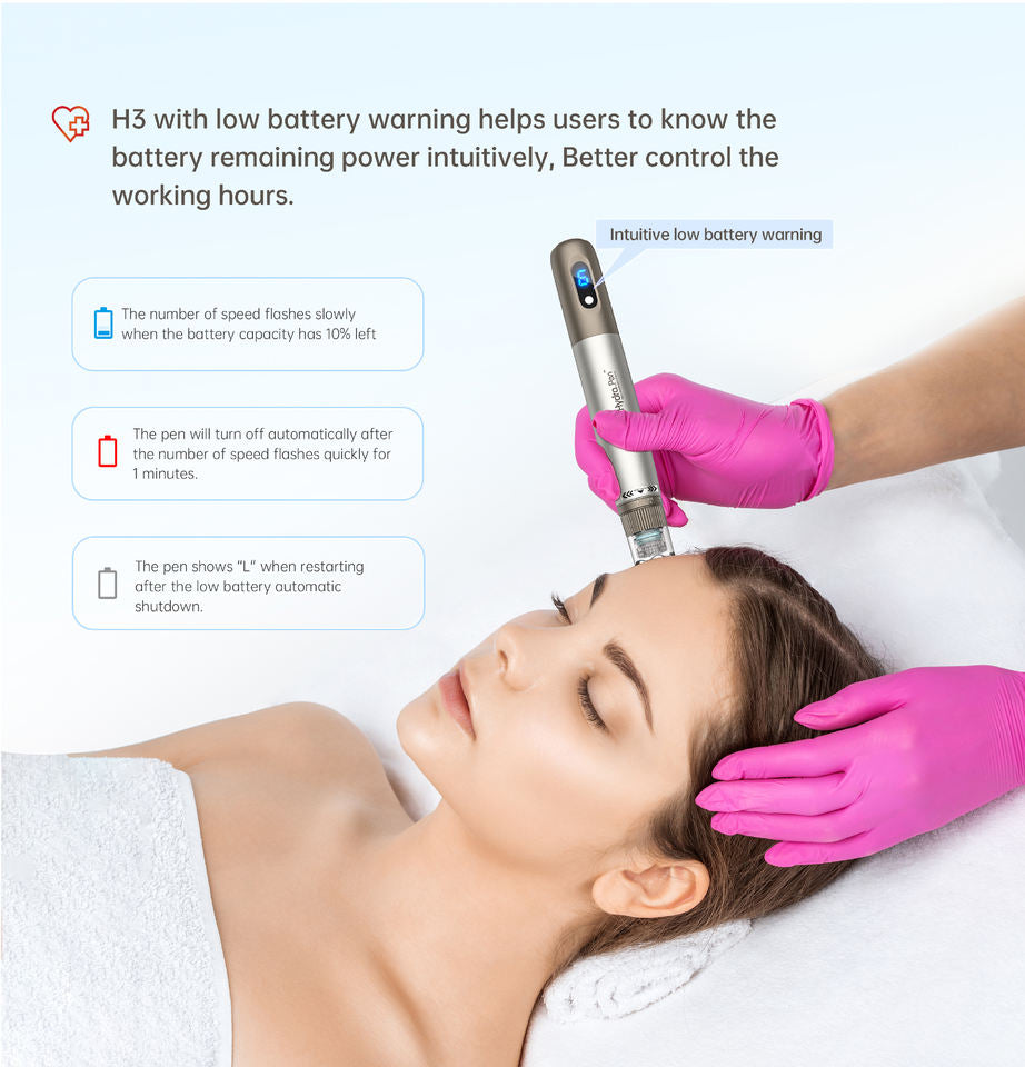 Professional Home Use Hydra Pen H3 Wireless Microneedling Pen Anti-aging wrinkle removal
