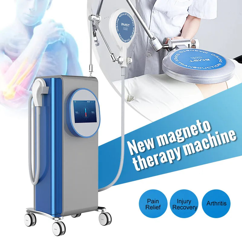 Newest Machines 7 Tesl Dual Channel Magneto Therapy PMST MAX DUO Physio Magneto For Pain Management Products