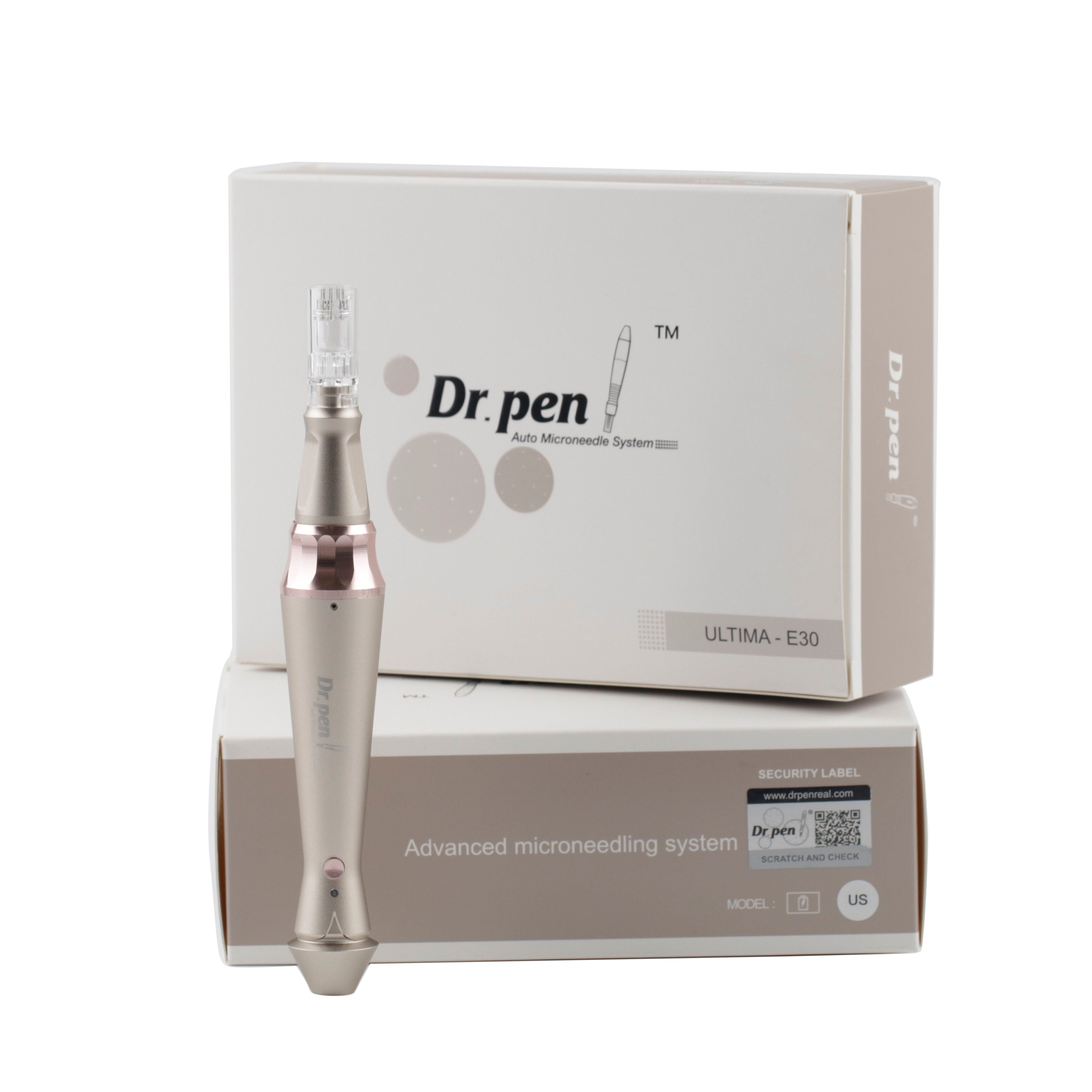 Electric Dermapen Rolling Skin care Treatment Dr Pen E30 with 2pcs Micro needle Derma Pen