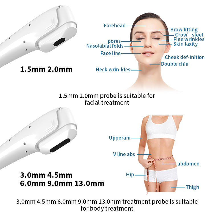 7D hifu Beauty Machine Face Lifting Skin Tightening Body slimming Equipment