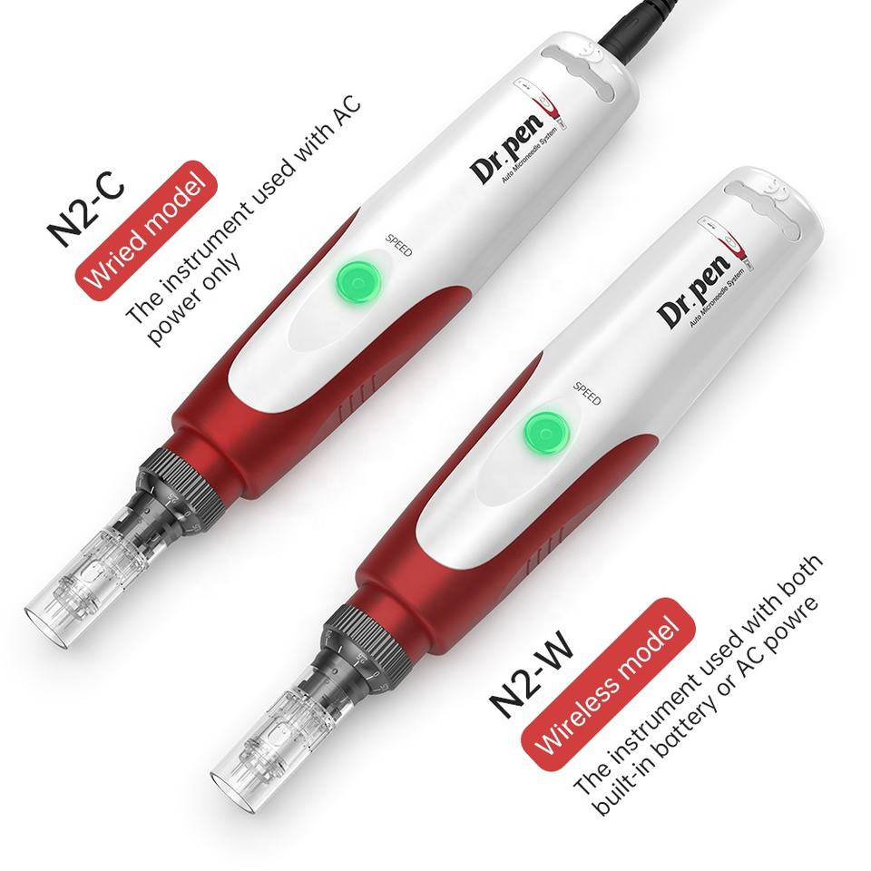 Dr Pen N2 Dermapen Profesional Microneedling herapy Needle Derma Pen Home Skin Care Kit
