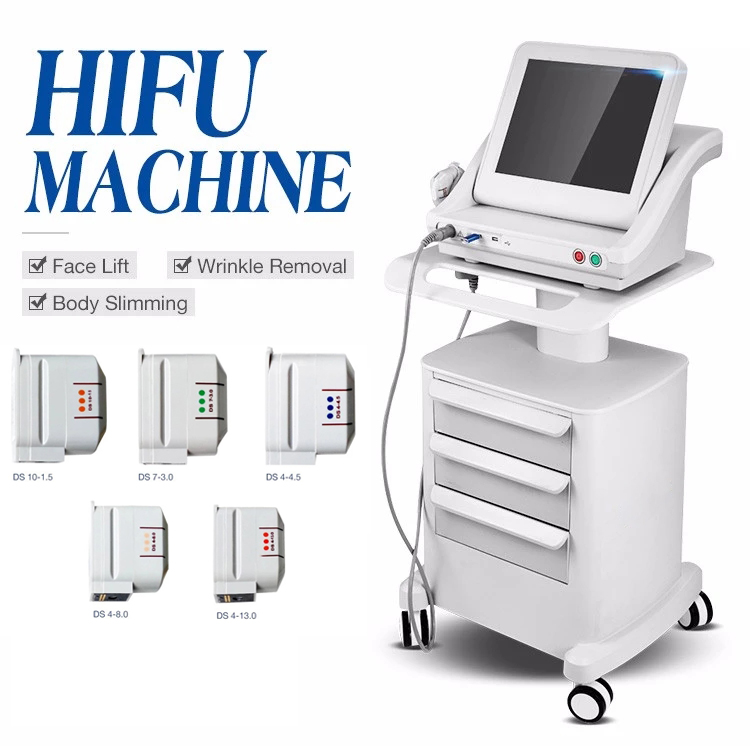 Hifu face lifting Anti-aging Wrinkle Removal Ultrasound Weight Loss Slimming Machine