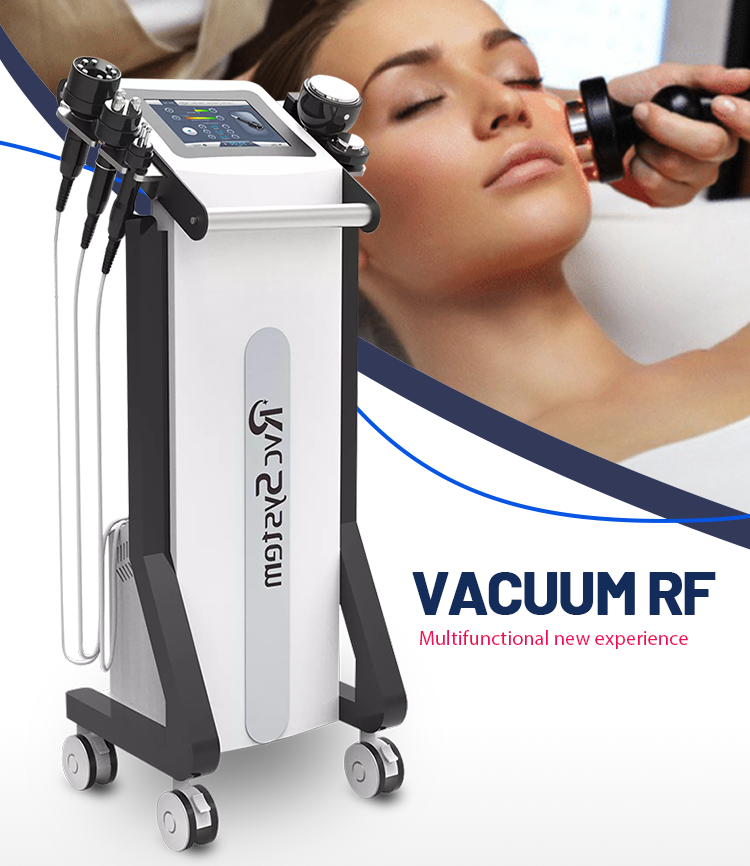 6IN1 Radio Frequency Weight Loss Multipolar RF Treatment Vacuum Slimming Machine