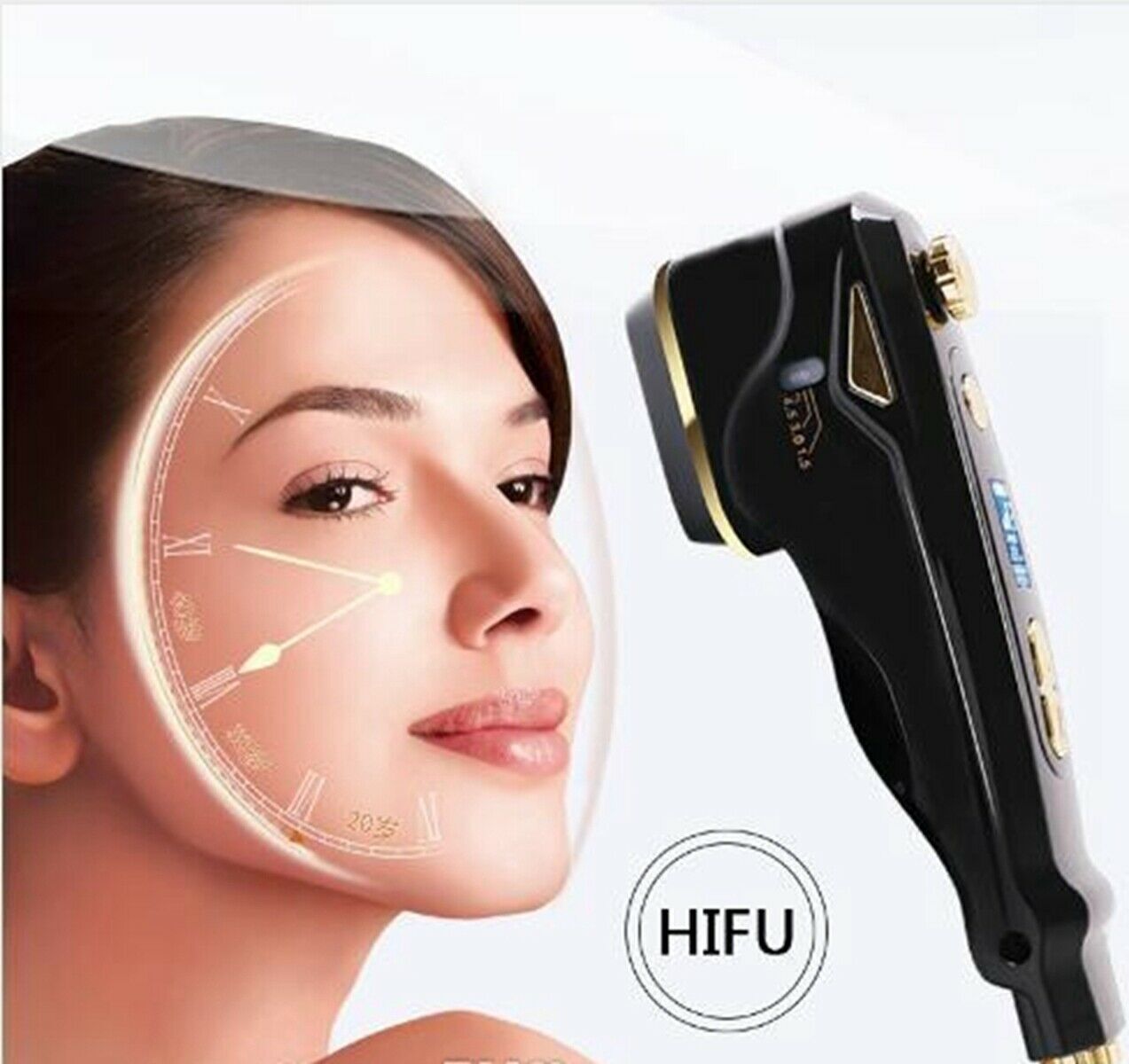 Mini Hifu Skin Care Spa Beauty High Intensity Focused Facial Lifting Machine