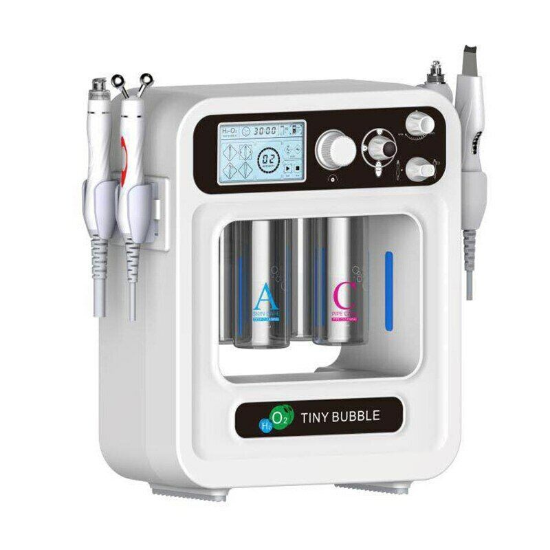 Pro 4 In 1 Portable Hydra Dermabrasion Aqua Peel Skin Care Oxygen Facial Machine