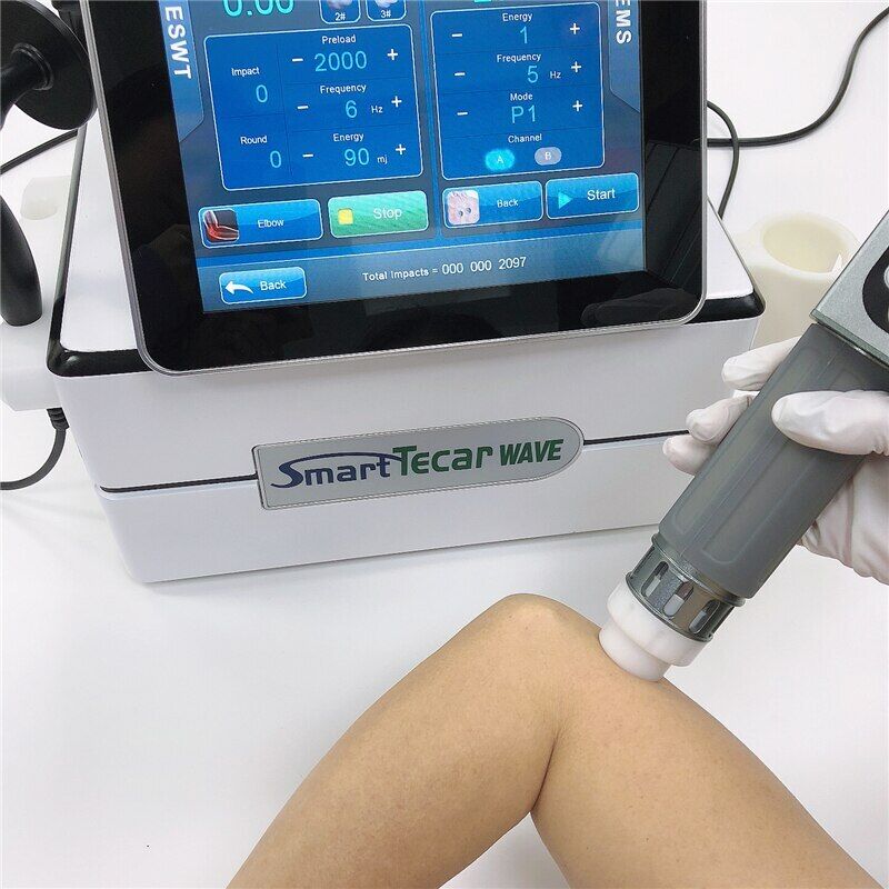 Smart Tecar Wave Acoustic Shockwave Therapy Massage Machine Low Back Pain Relief